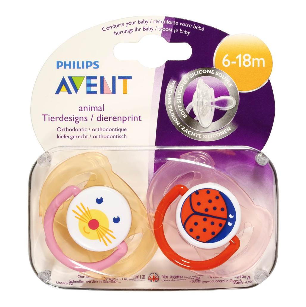 1 Ty ngậm Avent cho bé 0-6 tháng tuổi (ngẫu nhiên nếu hết màu)