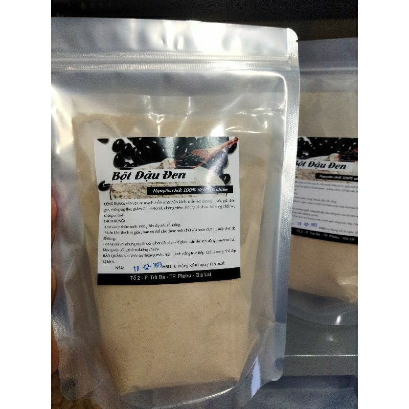 1kg Bột đậu đen xay mịn đã rang, thơm