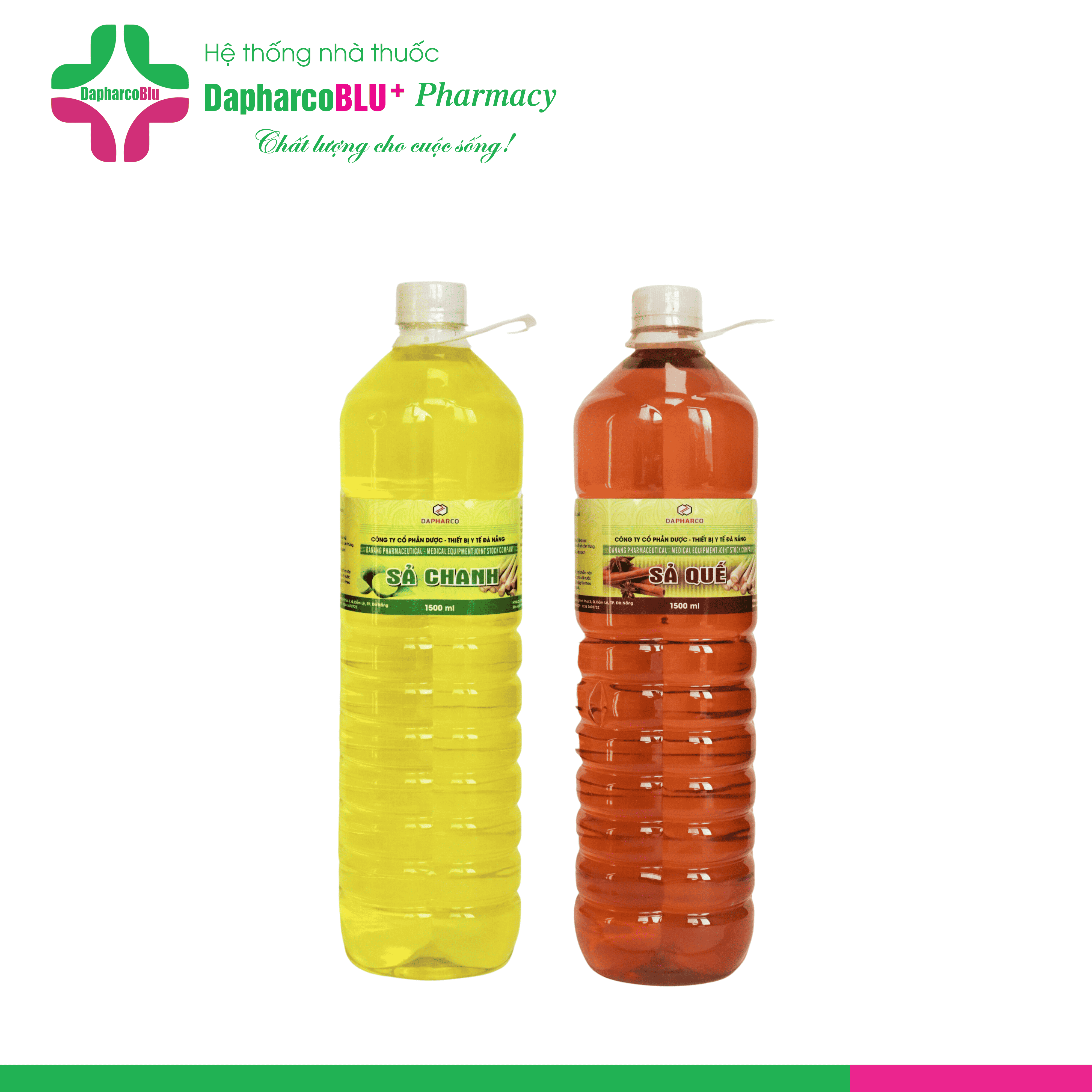 DAPHARCO _NƯỚC LAU SÀN SẢ CHANH (1500ML)