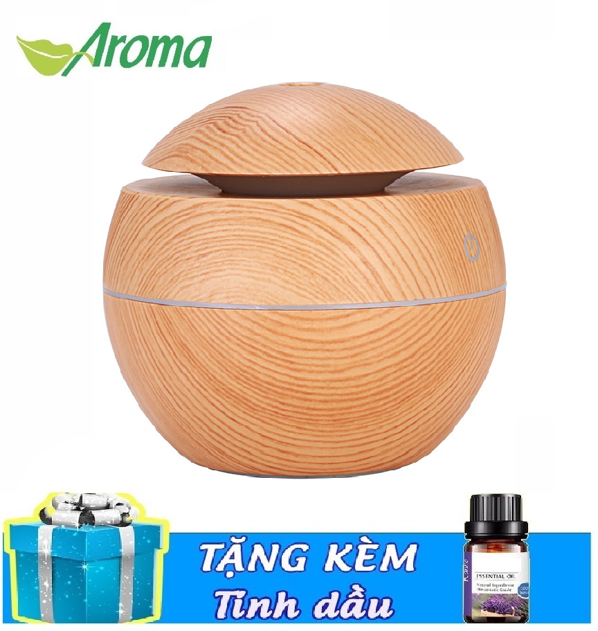 ( TẶNG TINH DẦU 10ML) Máy tạo ẩm xông tinh dầu trái dừa COCO Humidifier
