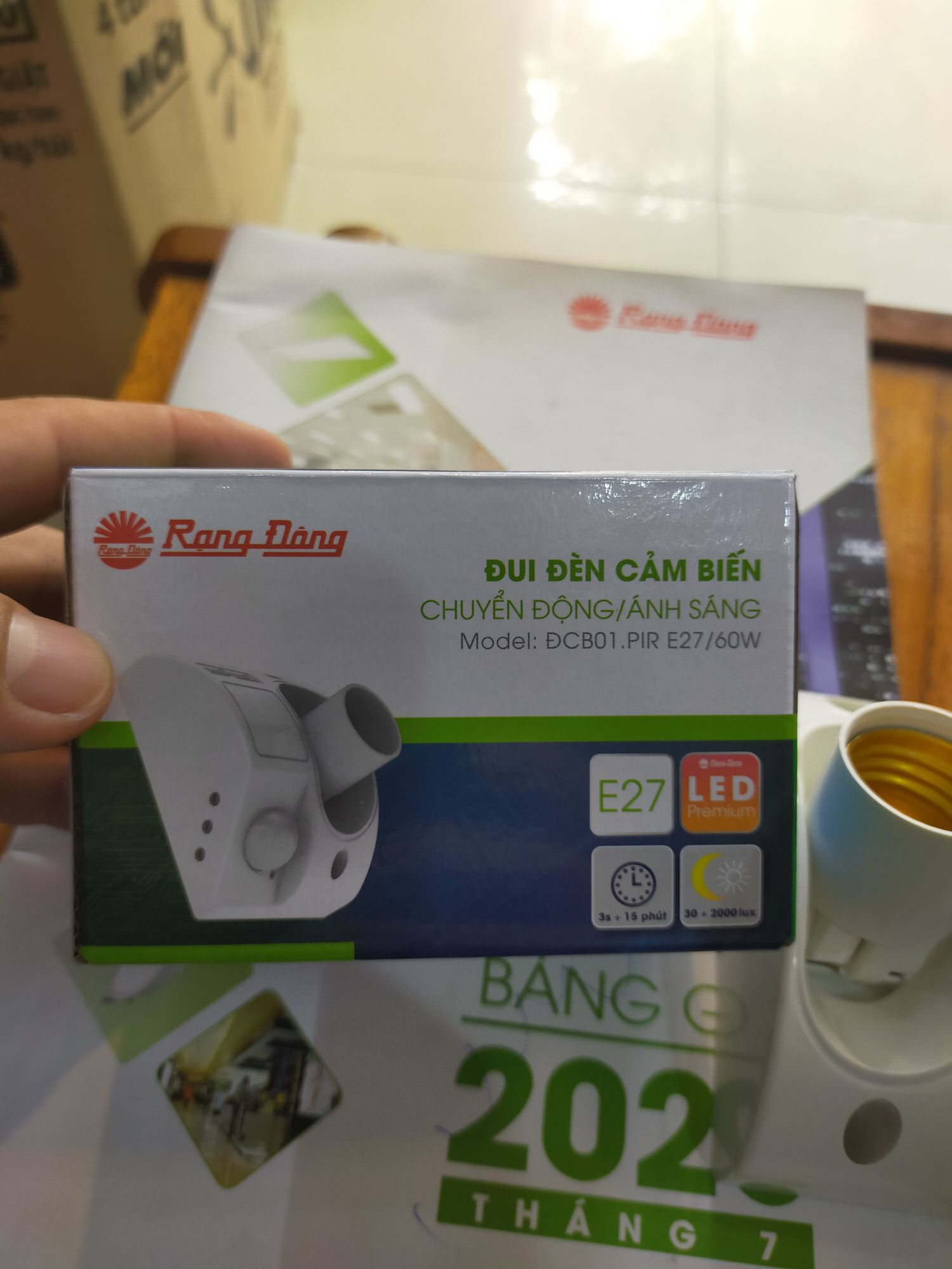 Đui cảm biến rạng đông chính hãng
