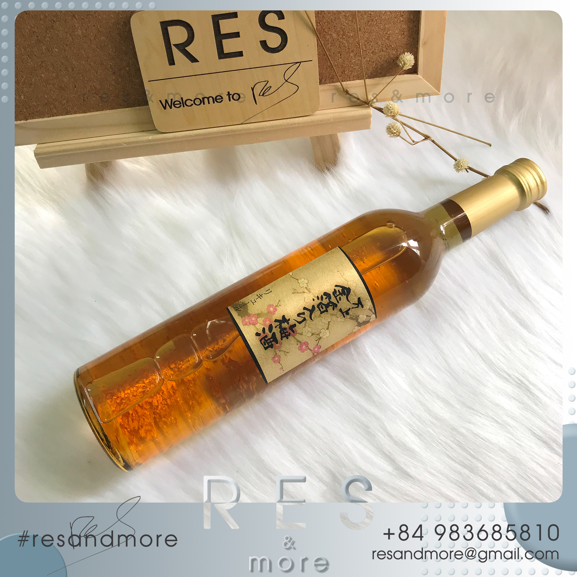 Nước mơ vảy vàng lên men Kikkoman [500ml]