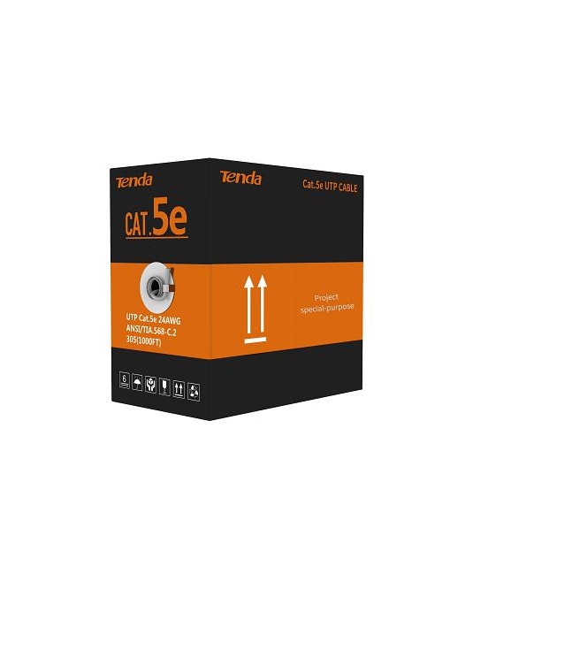 Cuộn dây cáp mạng 100M Cat5 cực dày tốc độ cao Hộp dây cáp mạng internet mẫu mới bán chạy