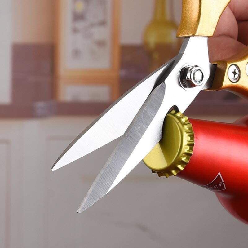 Kéo Làm Bếp Cắt Gà Thép Không Gỉ Đa Năng SK5 Siêu Bén