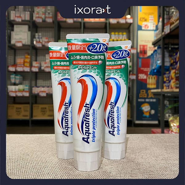 Kem đánh răng Aquafresh 140g hàng Nhật