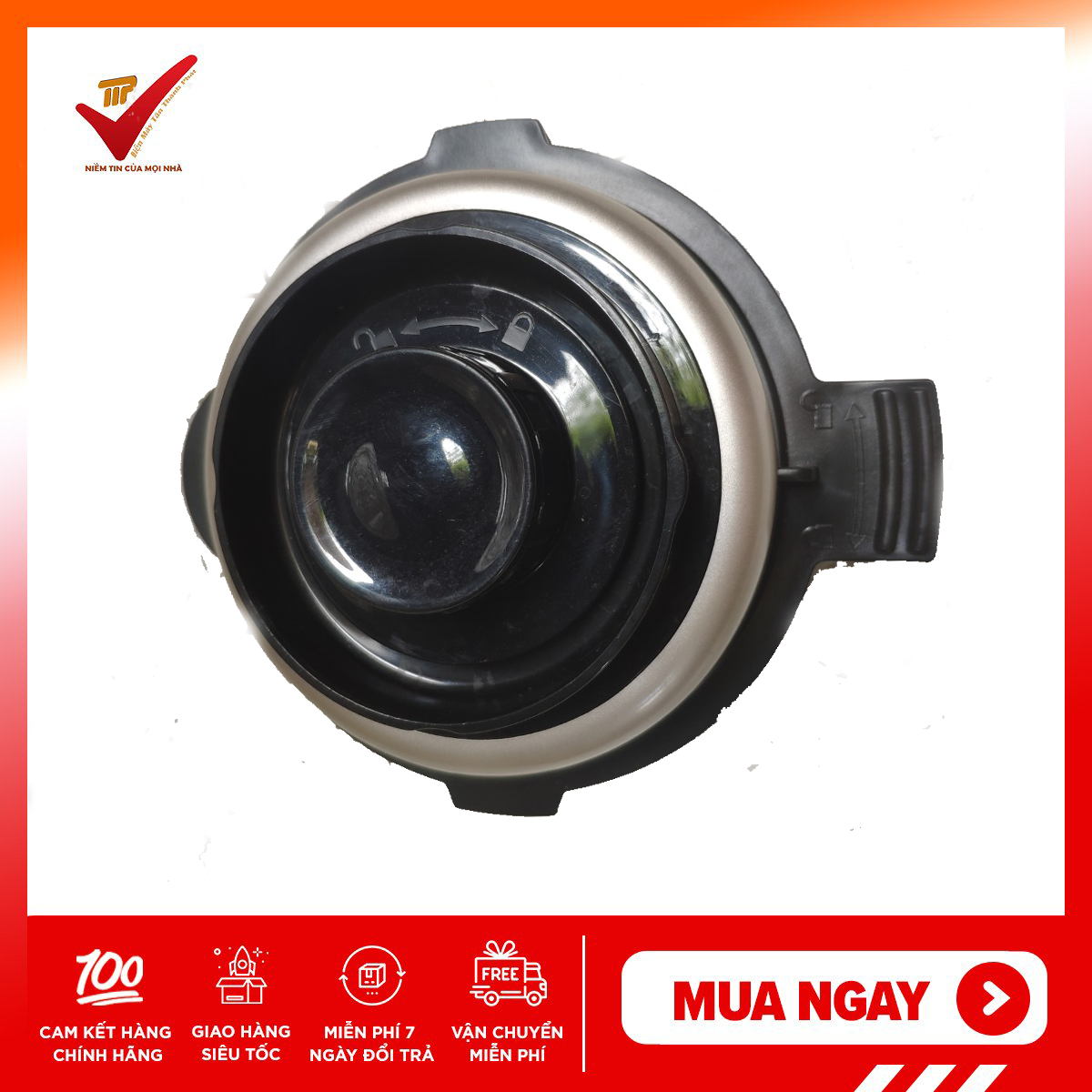 Bán lẻ phụ kiện các hãng Nắp của máy làm sữa hạt ranbem Nắp máy chính hãng Ranbem sử dụng chung cho các đời máy 769S, 732G,735H Nắp máy Ranbem sử dụng chung cho các đời máy 769S, 732G,735H