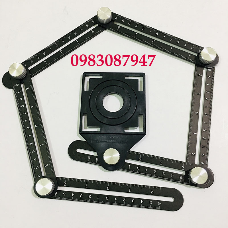 Thước đánh dấu khoan cắt gạch đa năng