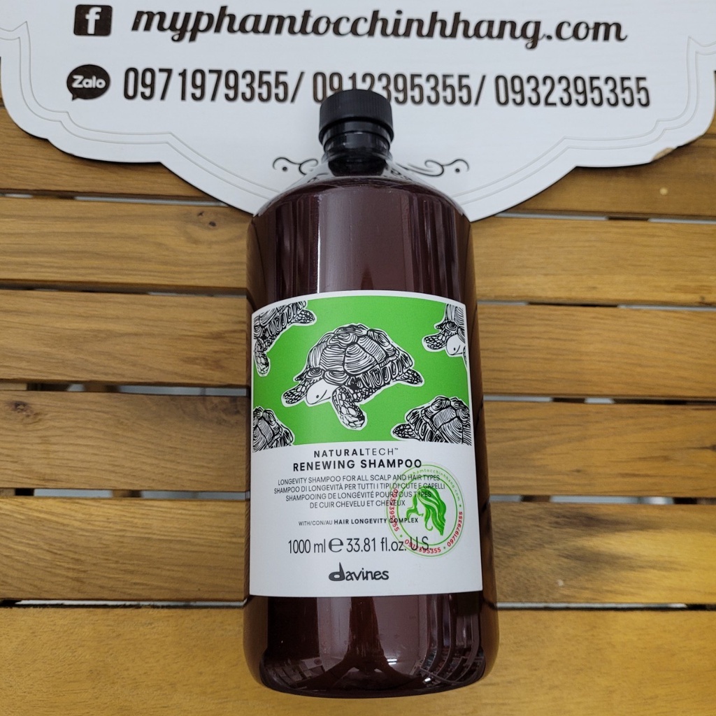 Lẻ dầu gội hoặc dầu xả trường thọ davines renewing 1000ml
