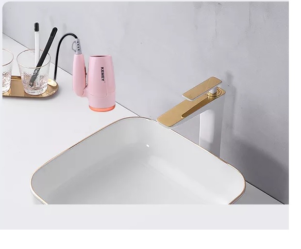 Máy Sấy Tóc Kemei  2 Tốc Độ Sấy Kemey Km 6837