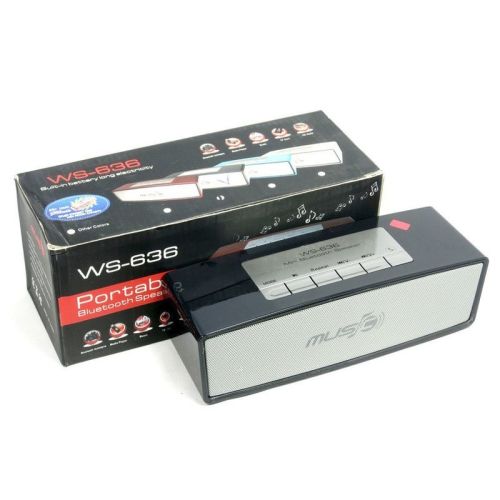 Loa Bluetooth WSTER WS-636 (Đen)