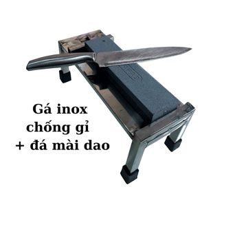 gá inox định vị đá mài dao