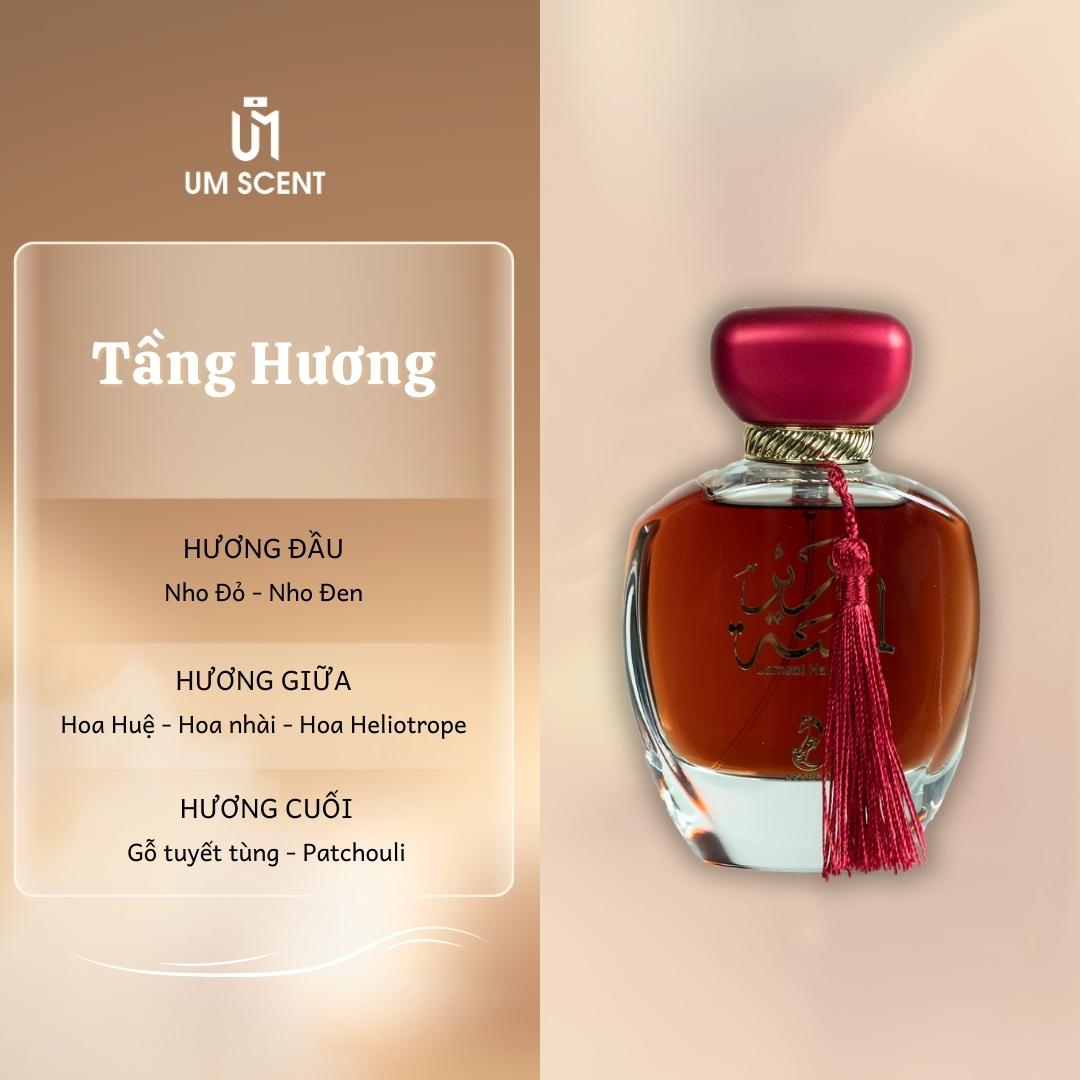 Nước Hoa Nữ Lamsat Harir 100ml & 10ml