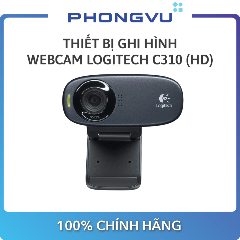 Thiết bị ghi hình Webcam Logitech C310 (HD) - Bảo hành 24 tháng