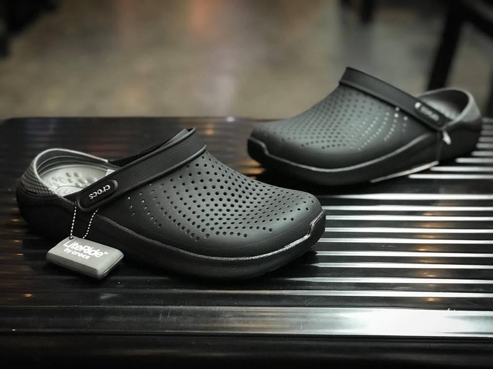 SỤC CROCS... LITEDRIDE CHO CẢ NAM VÀ NỮ (ĐEN/ĐEN)