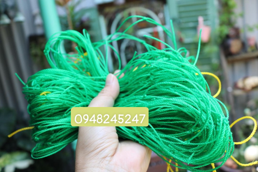 Lưới làm giàn leo cho tất cả cây thân leo