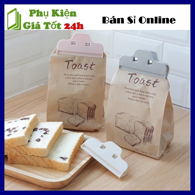 ⚡ siêu chắc chắn ⚡ dụng cụ kẹp miệng túi thực phẩm trách ẩm móc tiện lợi - siêu bền