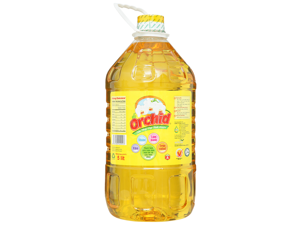 Dầu ăn Orchid chai 5 lít