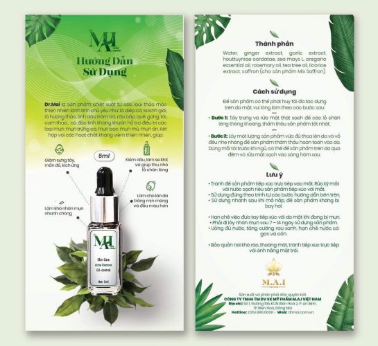 Mai thảo mộc Dr.Mai nguyên chất ( date mới nhất )