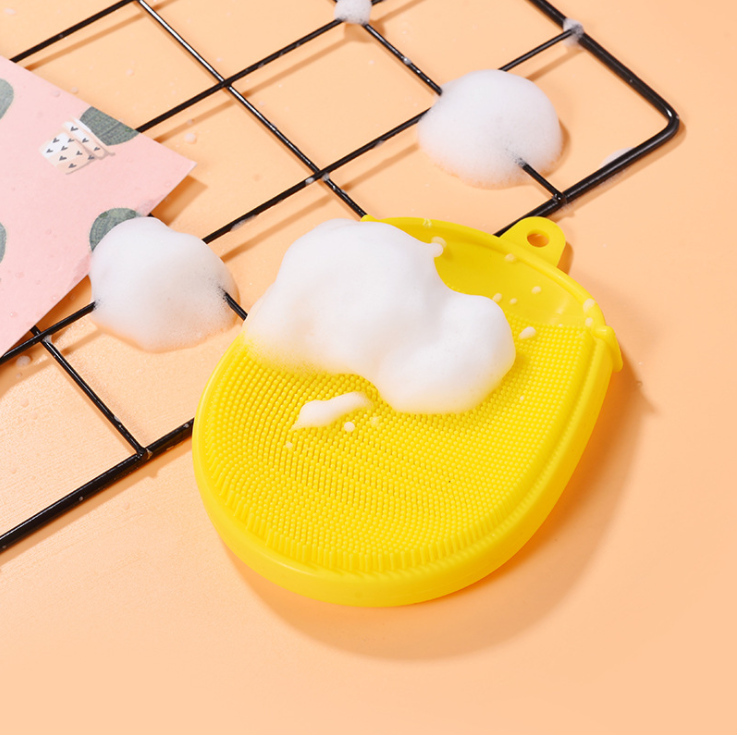 Miếng silicon tắm, gội cao cấp cho bé