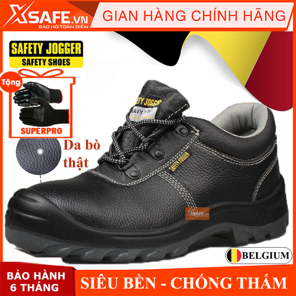 Giày bảo hộ Safety Jogger Bestrun Thấp Cổ  S3 -  Tặng Kèm Bo Chân Hàn Quốc