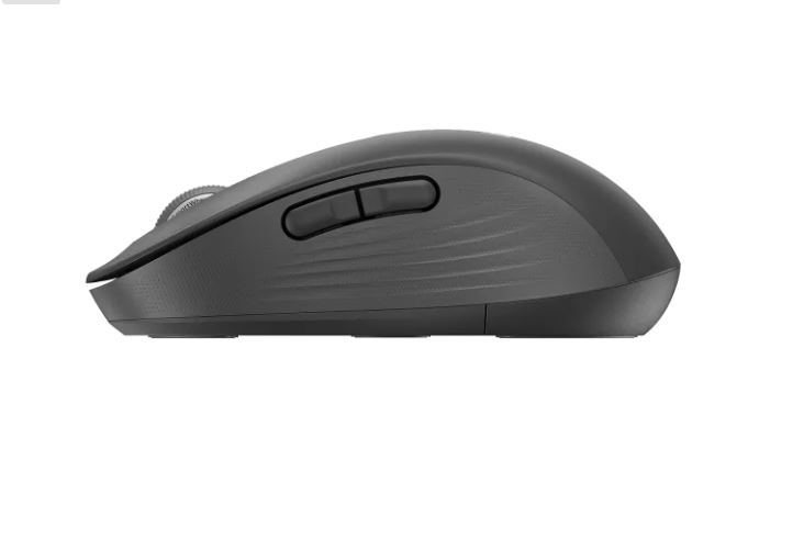 Genuine Logitech Signature M650 Bluetooth + Wireless Mouse (Black)