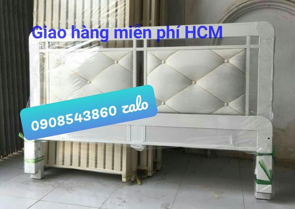 Gường sắt cao cấp 1m4x2m giá rẻ