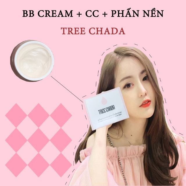 Kem makeup Treechada thái Lan - kem makup Tree chada
