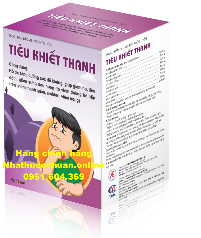 Cốm Tiêu Khiết Thanh ( Hộp 15 gói)