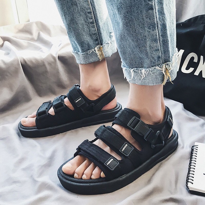 Dép Sandal Học Sinh Quai Dù Đế Cao Su