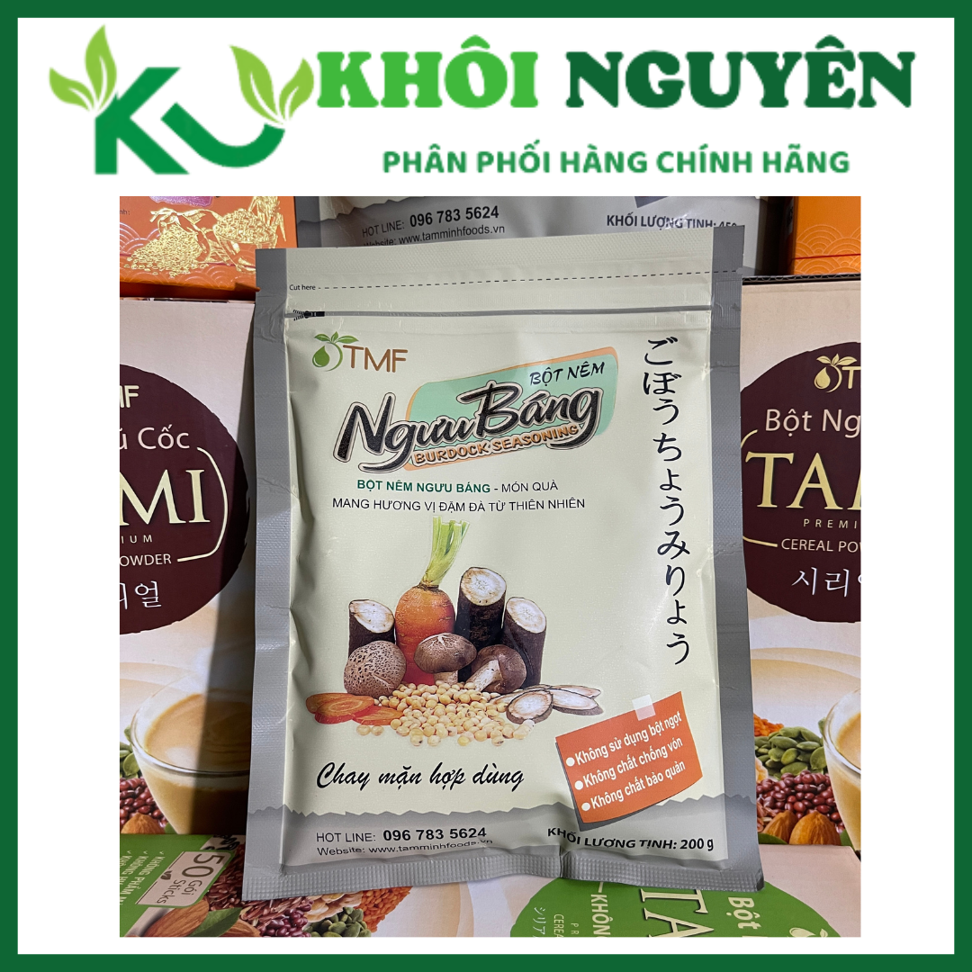 Bột nêm chay ngưu báng gói 200g [Cty TMF]