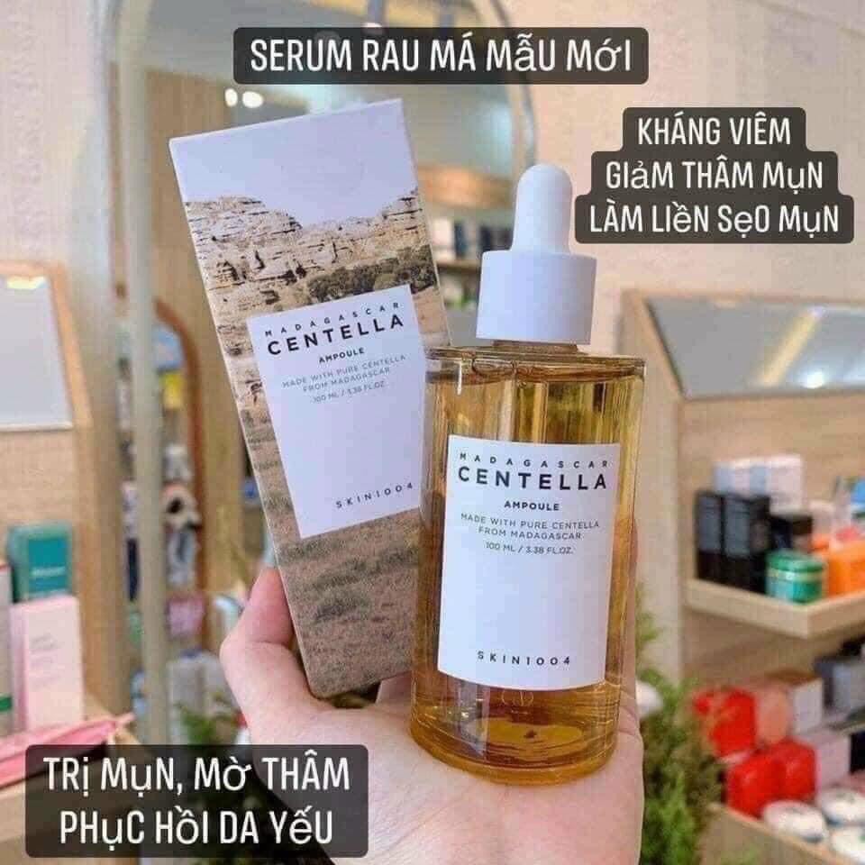 Tinh Chất Rau Má Giảm Mụn, Dưỡng Trắng Da và Phục Hồi Da SKIN1004 Madagascar Centella Asiatica Ampoule 100ml