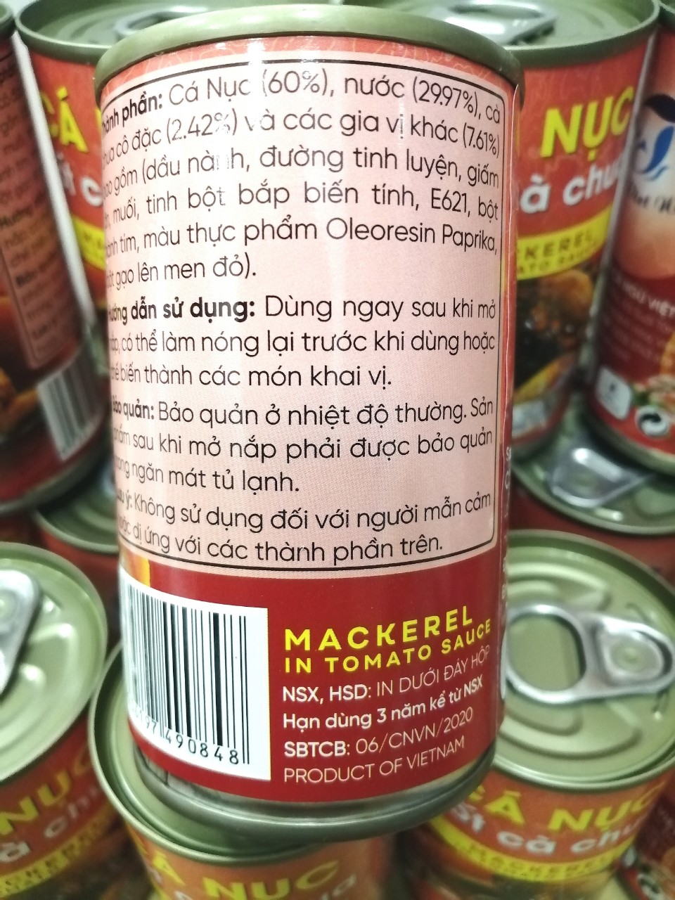 Cá nục xốt cà chua