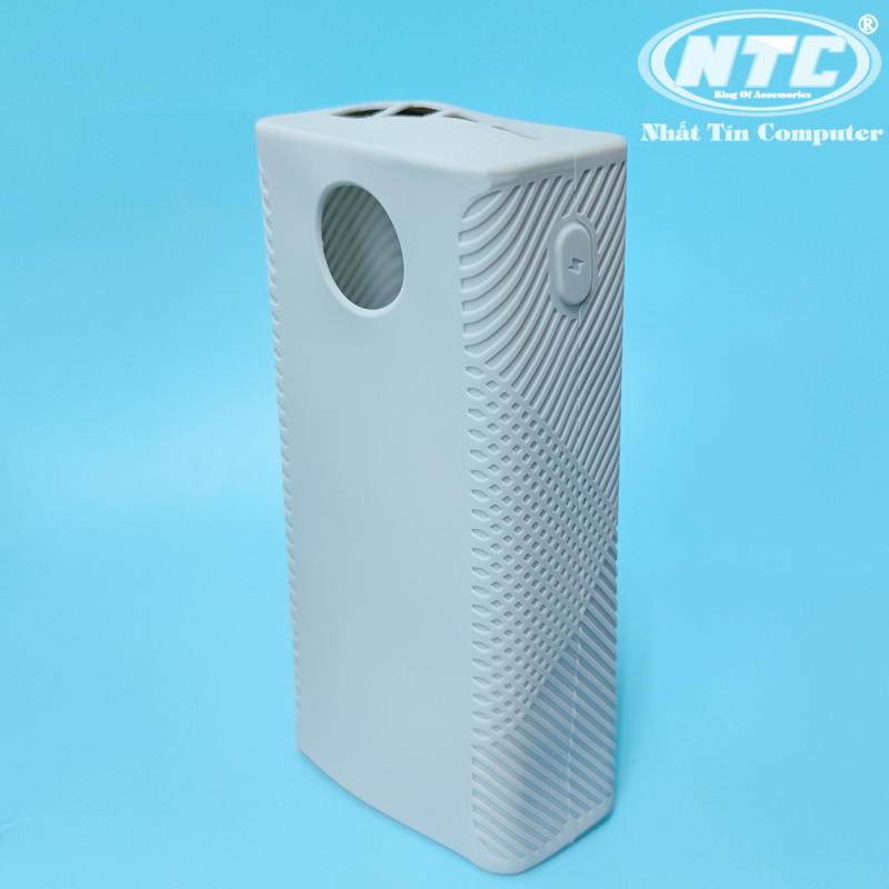 Bao da silicon dành cho pin dự phòng Romoss ZEUS 40+ chống trơn trượt (đen)