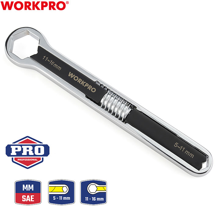 5-16mm cờ lê vòng đa năng workpro wp272017
