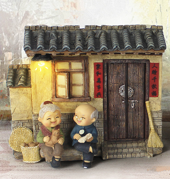 Tượng Ông Bà hạnh phúc - hàng đẹp