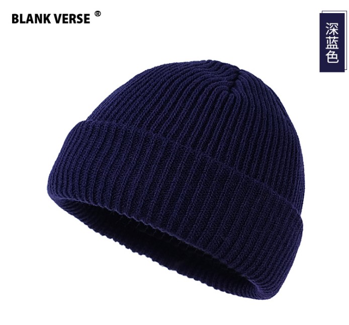 Nón Len Beanie Màu Trơn Unisex Hip Hop