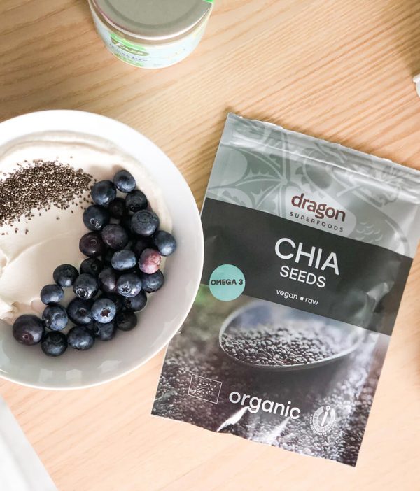 Hạt Chia hữu cơ Dragon Superfoods (Organic Chia Seeds) - 200gr
