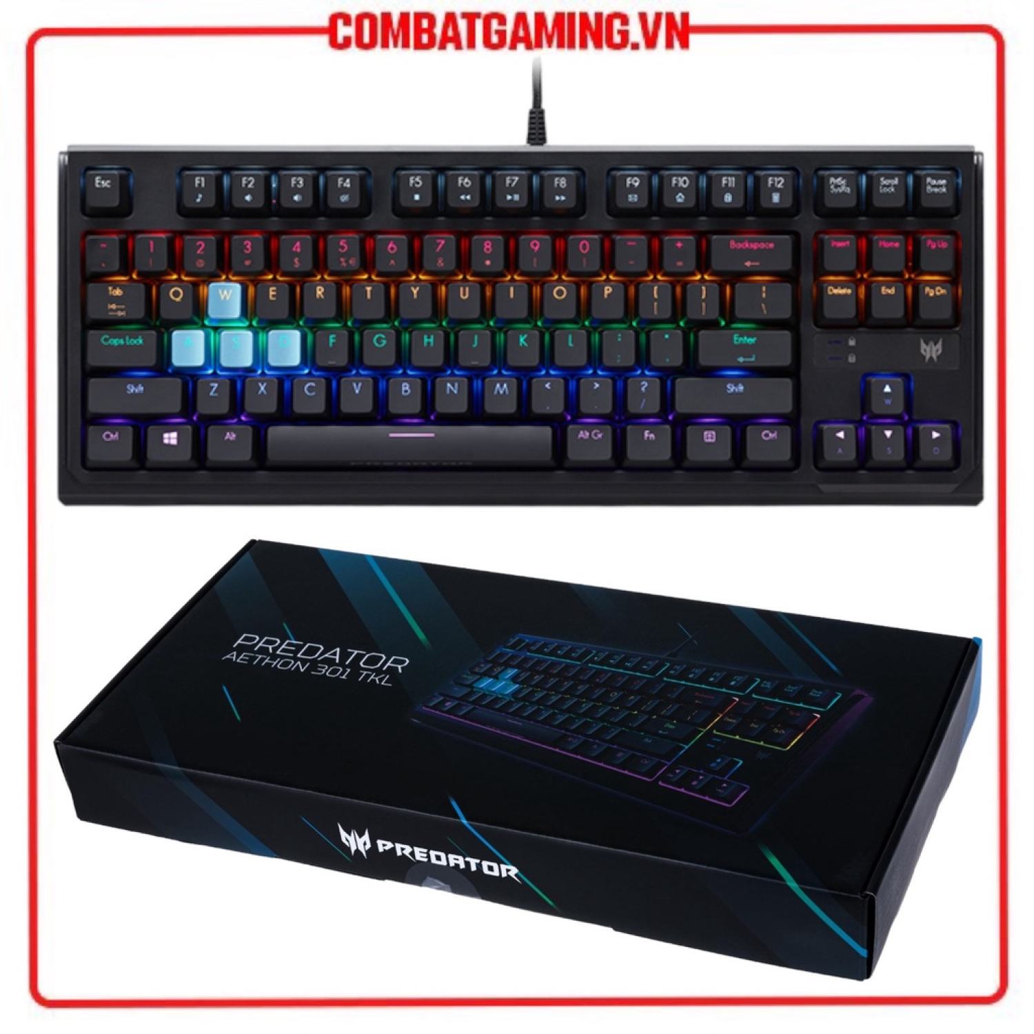 Bàn Phím Cơ Acer Predator Aethon TKL 301 Gaming