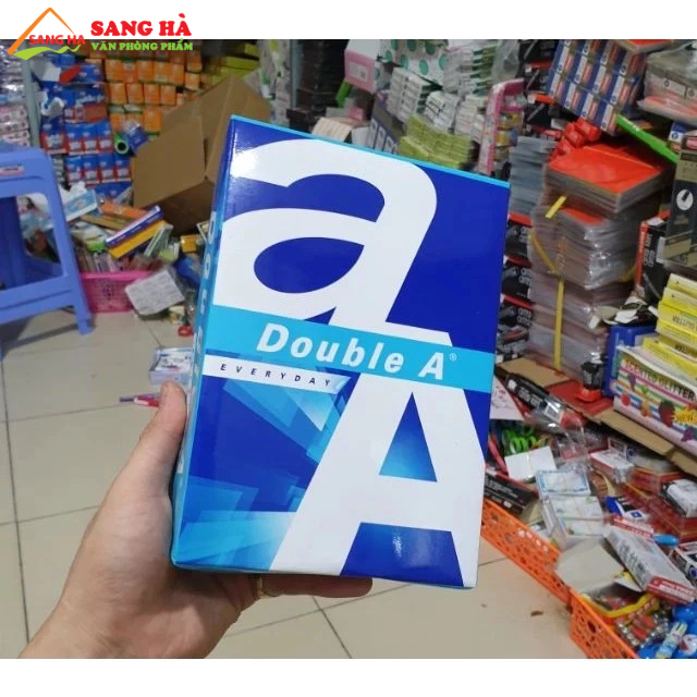 Thùng Giấy In A4/A5 Double A 70 gsm 500 tờ chính hãng nhập khẩu từ Thái Lan