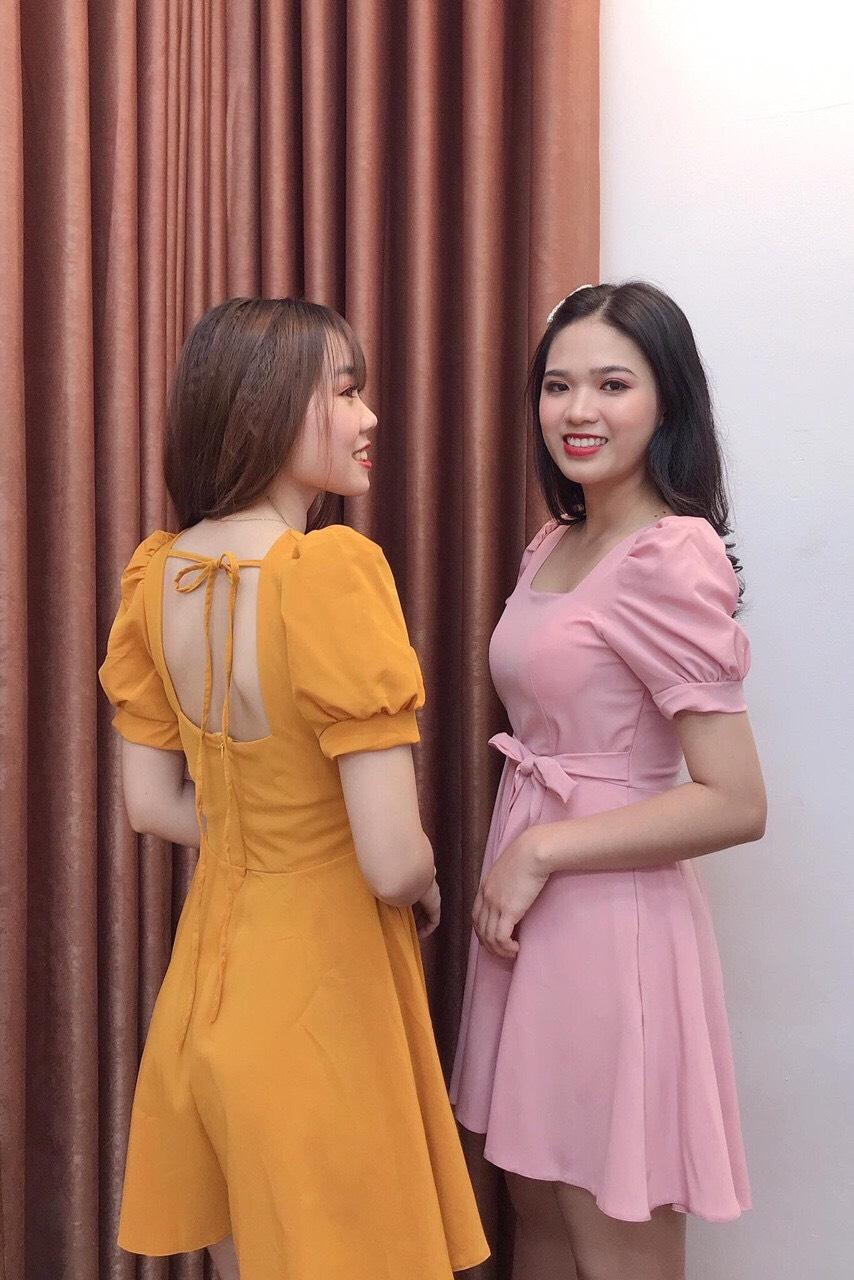 [HCM]JUMP NGẮN TAY PHỒNG CỘT NƠ EO SIÊU ĐẸP