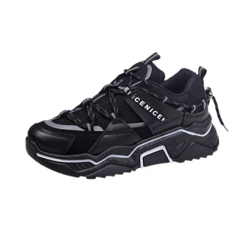 Giầy Nữ Thể Thao Sneaker uzzang vải  CENIEN day Phản Quang (Grab Store)