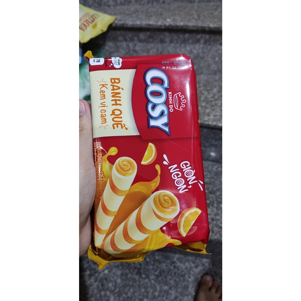 Bánh quế Cosy Kinh Đô đủ vị 135g
