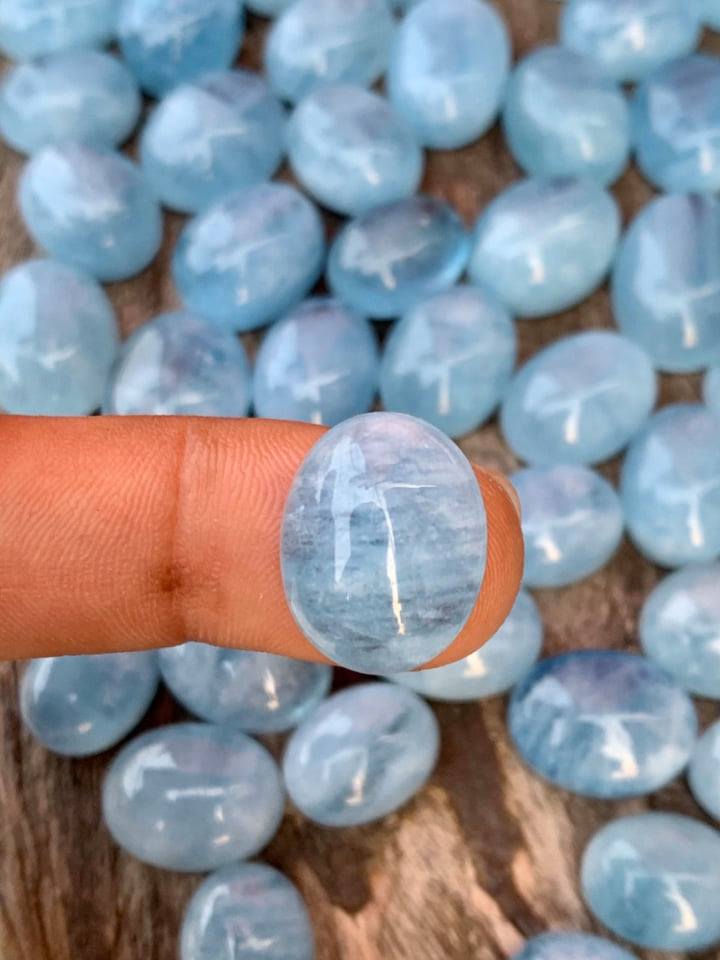 Mặt Đá Aquamarine Tự Nhiên
