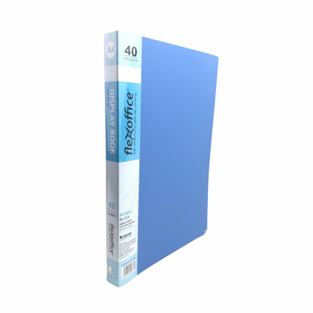 (1 Cái) Bìa 40 lá A4 Flexoffice FO-DB02