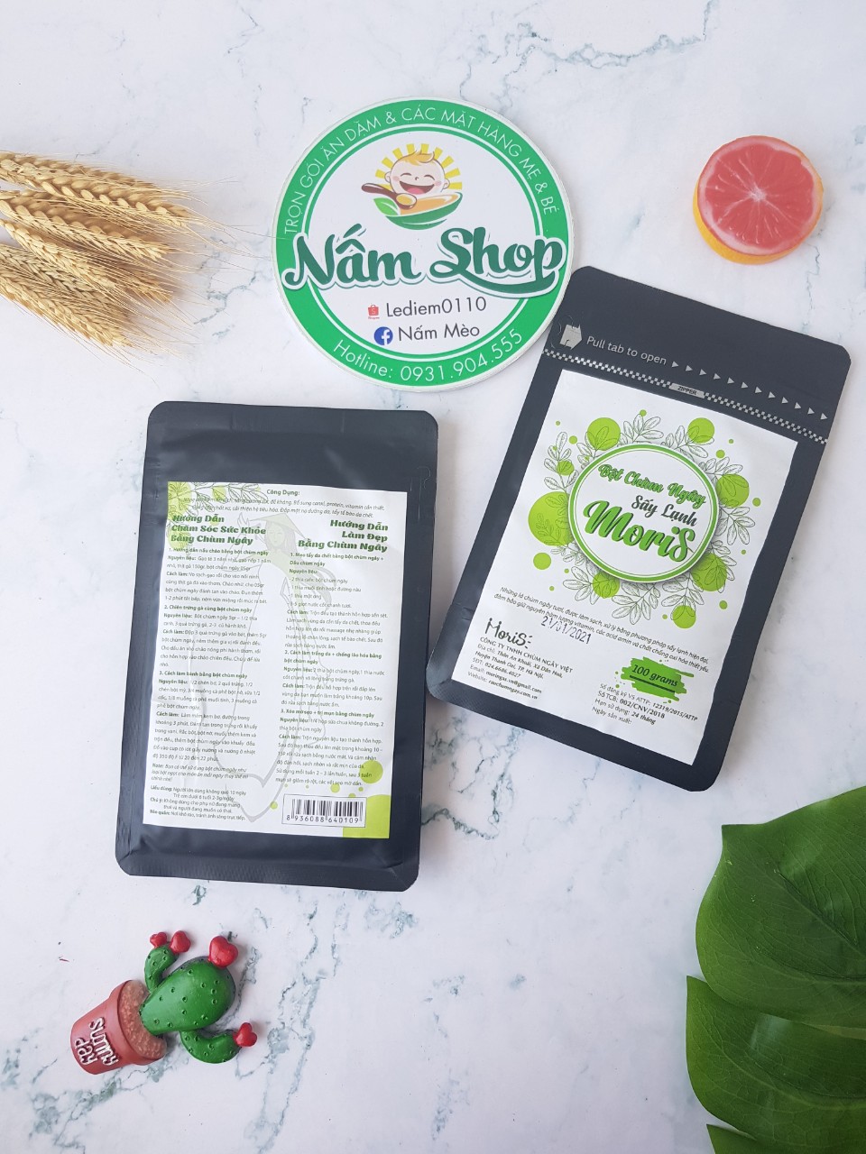 Bột Chùm Ngây Sấy Lạnh Moris 100g