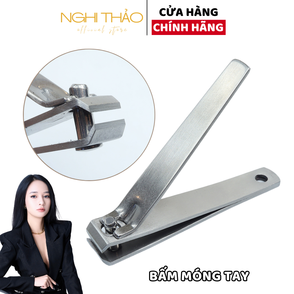 Bấm móng tay đầu phẳng Nghi Thảo