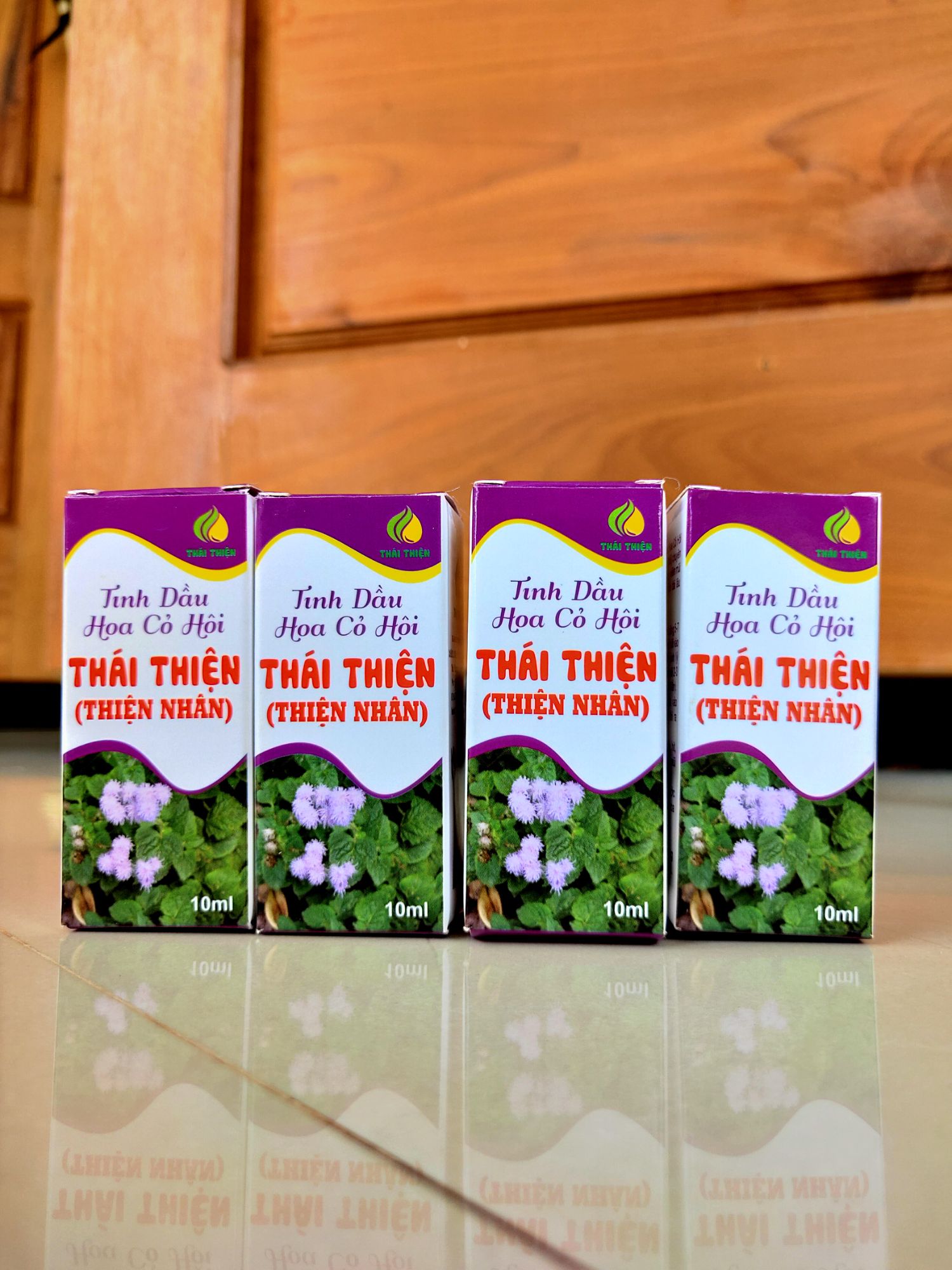 Tinh dầu hoa cỏ hôi( hoa ngũ sắc) Thái Thiện ( Thiện Nhân) 10ml