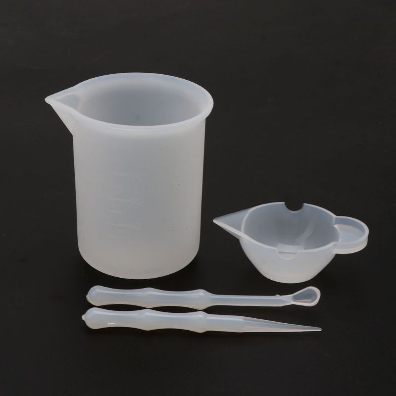 Bộ Dụng Cụ Pha Keo Resin Silicon