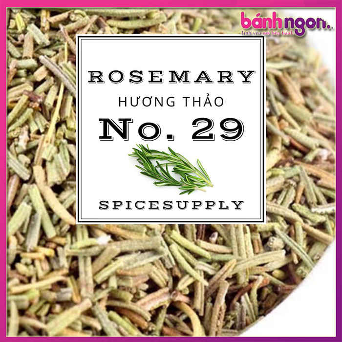 50g Lá Thơm Khô Rosemary - Lá Thơm Hương Thảo