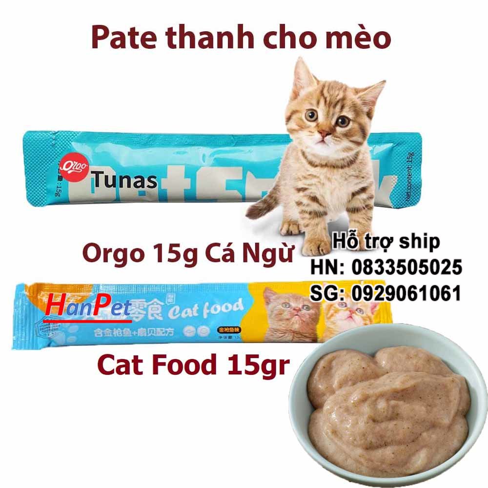 Pate mèo dạng thanh 15gr